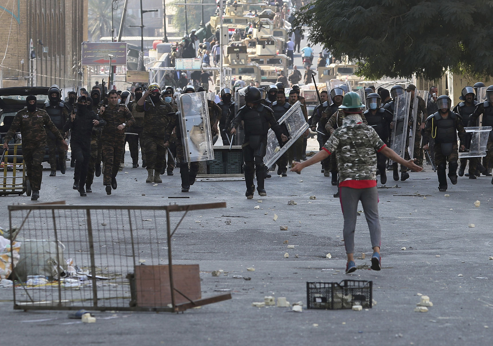 APTOPIX Iraq Protests